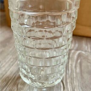 Vintage Clear Glass Tumbler